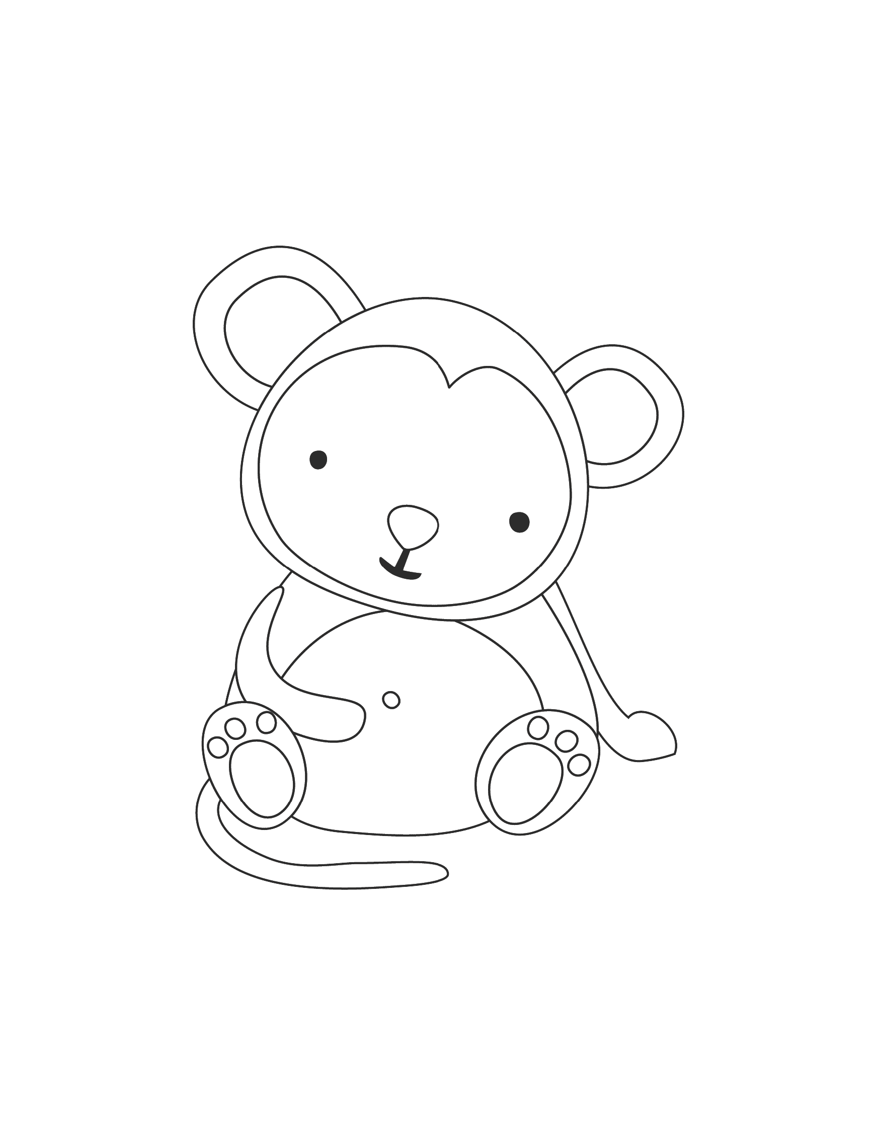 Coloring pages for preschoolers-1 - Live It Smart